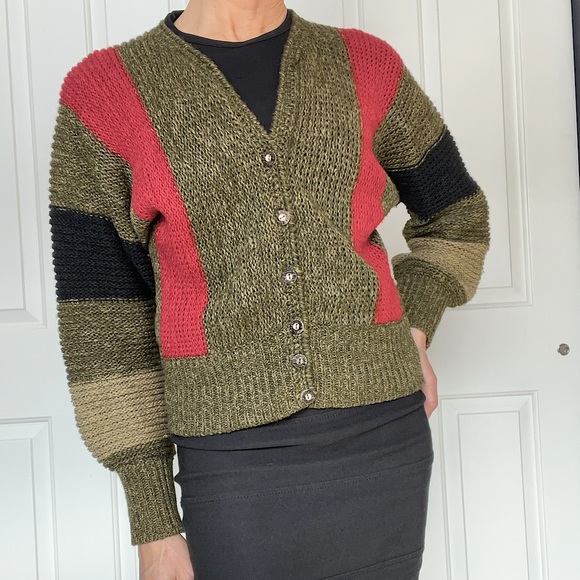 Linen blend cardigan Resi Hammerer - Picture 2 of 11